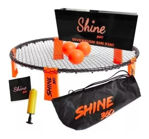Juego Shine 360 Mochila 3 Pelotas Original!!