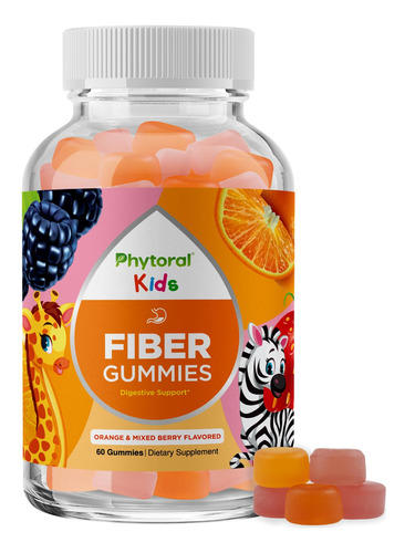 Gomitas De Fibra Phytoral Con Alto Contenido De Prebiótico P