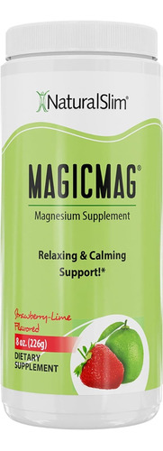 Magicmac  Citrato De Magnesio En Polvo, Natural Slim