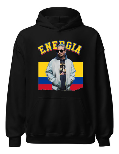 Hoodies Buzos E N E R G I A  J Balvin Cantante Colombiano