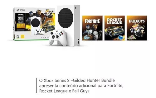 Xbox Series S Fortnite and Rocket League Bundle - Includes Xbox Wireless  Controller - Includes Fortnite & Rocket League Downloads - 10GB RAM 512GB  SSD