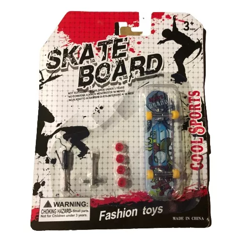 Skate De Dedo E Obstáculos Conjunto Para Fingerboard - Kit 1