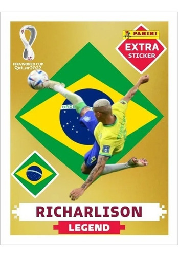 Figurinhas Legend Rara Lendaria Especial Richarlison Qatar