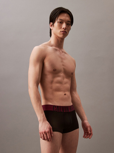 Pack 3 Bóxers Low Rise Trunk Micro Negro Calvin Klein
