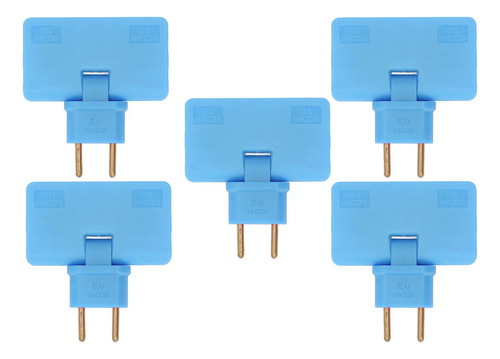 Adaptador De Toma De Corriente, 5 Unidades, Convertidor De E