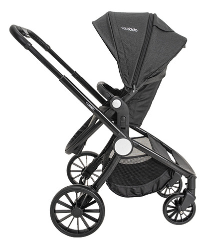 Carrinho De Bebê Sunny E Moisés Melange Preto - Kiddo