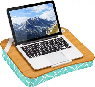 Lapgear - Soporte Para Laptop Con Soporte Para Teléfono