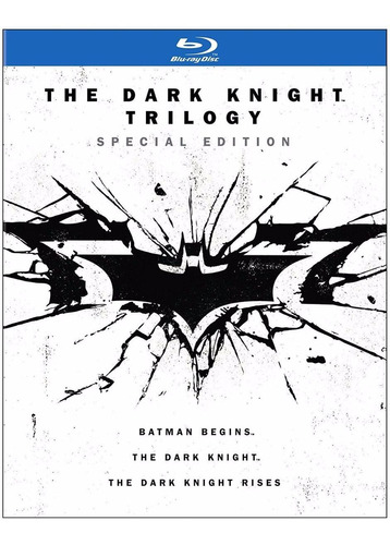 Blu Ray Dark Knight Trilogy Batman Box Set Nolan 