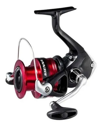 Imagen 2 de 4 de Reel frontal Shimano Sienna FG SN4000FG derecho/izquierdo color negro