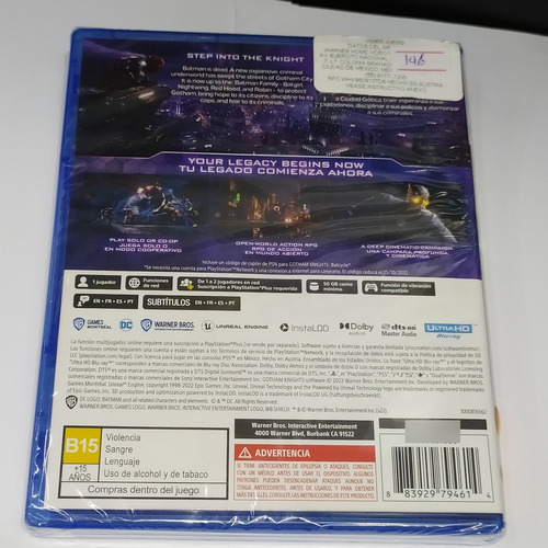 Gotham Knights Ps5 - Longaniza Games (Reacondicionado)