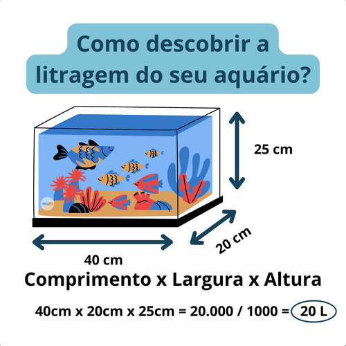 Filtro Interno Com Bomba Aquário Ot 72a Oceantech 350l/h