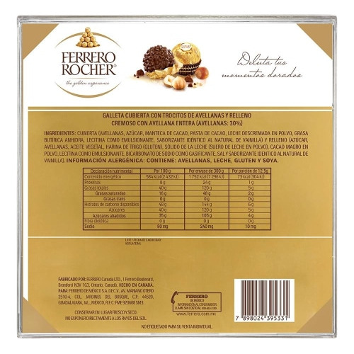 Chocolate Ferrero 24pz Estuche