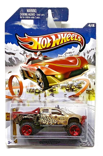 Hot Wheels 2013 Holiday Hot Rods 4/8 Sandblaster Gold