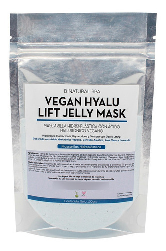 Kit Mascarillas Hidro-plásticas Rose Stem + Vegan Hyalu Lift
