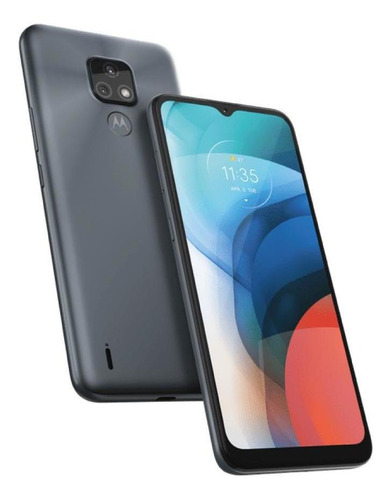 Celular Moto E7 32\2gbram Câm.dupla Tela 6.5 Cinza Metálico