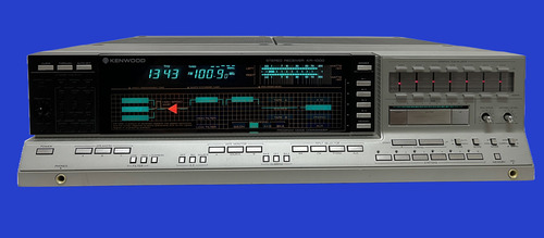 Receiver Am/fm Kenwood Kr 1000 Painel Verde (Usado)