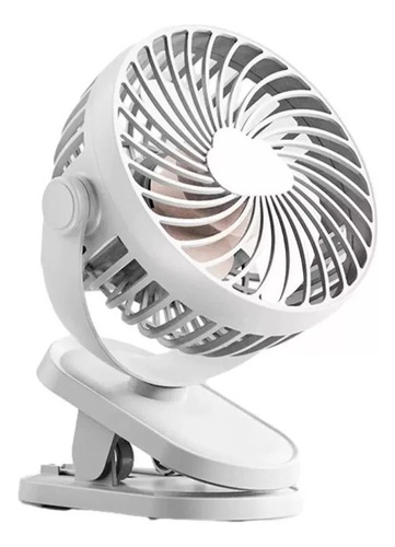 Mini Ventilador Portátil Recargable Con Pinza Multifuncional