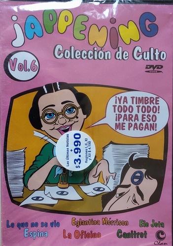 Dvd Jappening Vol.6 Colección De Culto (aa108