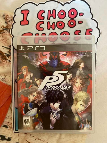 Persona 5 Playstation 3 Ps3 P5 Joker Pes Shin Megami Tensei