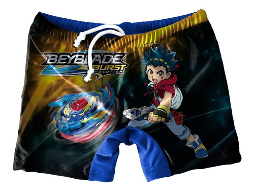 Boxer Bañador Natacion Niño Beyblade Burst