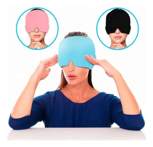 Gorro Terapéutico Para Migraña Frío/calor Relajación Ocular