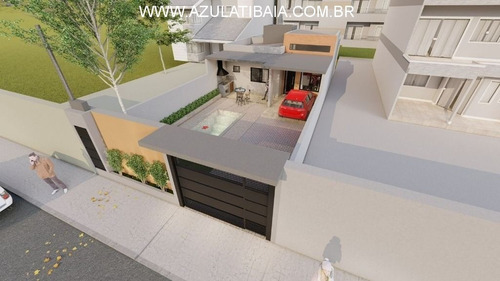 Imagem 13 de 22 de Casa Nova A Venda Em Atibaia, Bairro Nova Atibaia Bairro Residencial De Ruas Asfaltadas - Ca01851 - 70828503