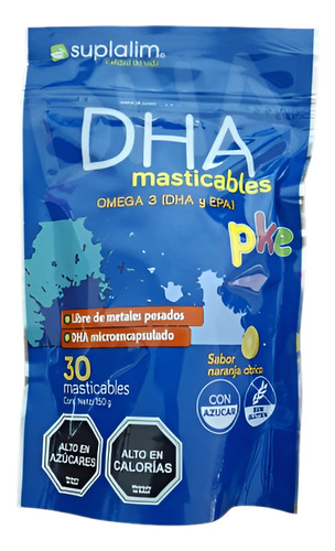 Omega 3 Masticable Dha/epa 30 Calugas