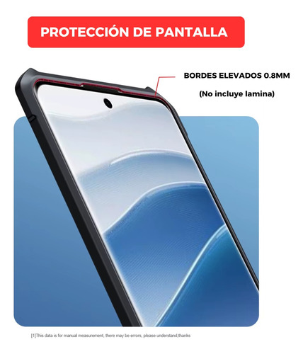 Carcasa Para Xiaomi Redmi Note 14 Pro Plus 5g Militar Grade
