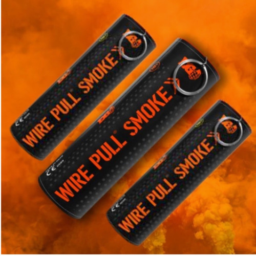 Enola Gaye Granada De Humo Wire Pull Naranja Gotcha Xchws C