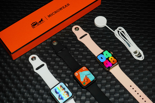 Smartwatch W59 Mini 41mm Gps Nfc Caixa Prateado Pulseira Prateado