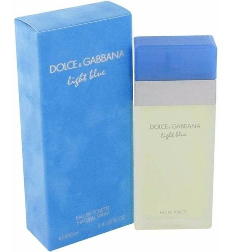 Perfume Light Blue De Dolce Gabbana Para Dama 100 Ml