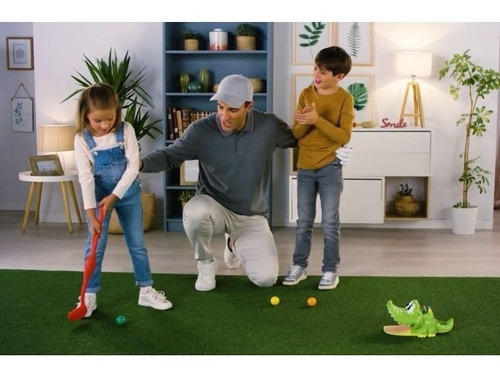 Juguete Mini Golf Cocodrilo Para Niños Gator Golf Navidad