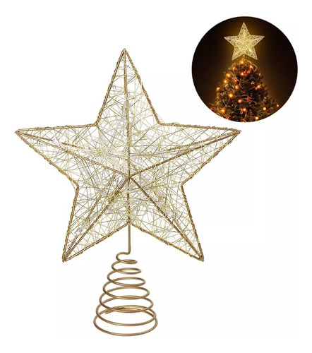 Árbol De Navidad Tree Top Led Estrellas Luces