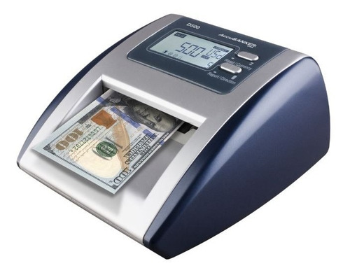 Imagen 1 de 3 de Detector De Billetes Falsos Accubanker D500 Dolares Euros