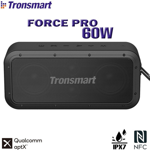 Tronsmart Force Pro 60w New Parlante Bluetooth Super Bass