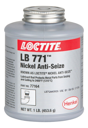 Loctite Lb 771 Antiaferrante Niquelado Bote De 453.6 G