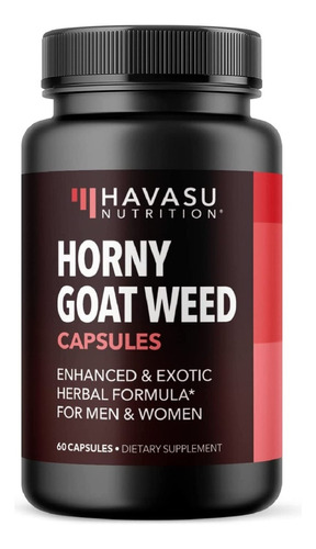 Horny Goat Weed Vigor Libido Energia Sexual Vitalidad Eg H1 Sabor Sin Sabor