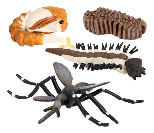 2 Figuras De Crecimiento De Mosquitos Y Insectos Para Niños