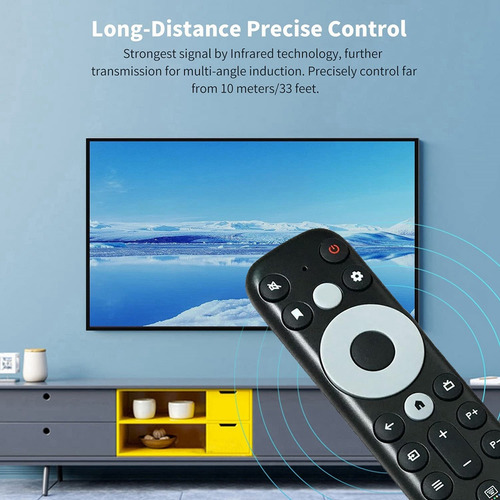 Control Remoto Rc902v Fmr4 De Reemplazo Para Tcl -led Qled 4