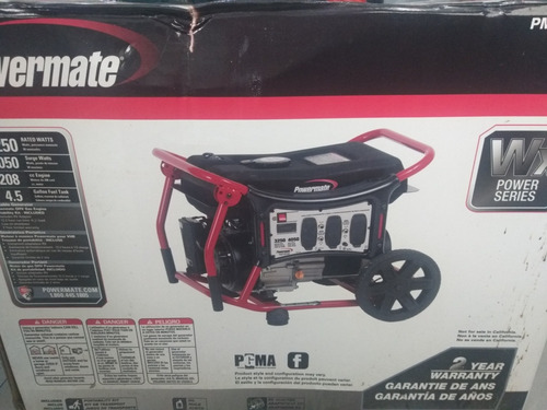 Planta Eléctrica Powermate 5500w