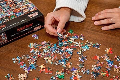 Pinball Parlour Retro Arcade Puzzle Para Adultos Y Niños | J