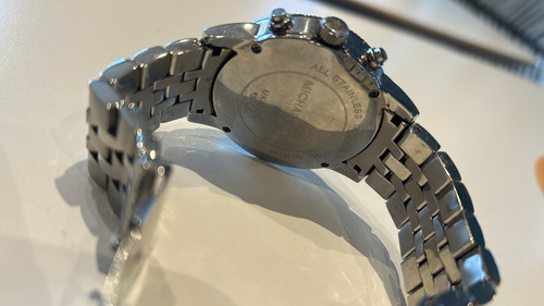 Reloj Micheal Kors Mk8072 Con Batería Plateado Plateado Plateado (Usado)
