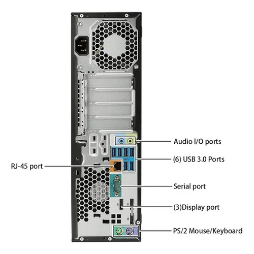 Cpu Hp Z240 Intel I7 6ta,32gb Ram, 120gb Ssd+1tb+ 1 Gb Video (Reacondicionado)