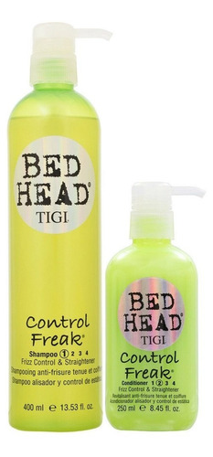 Kit Shampoo Y Acondicionador Control Frizz Y Alisador Tigi