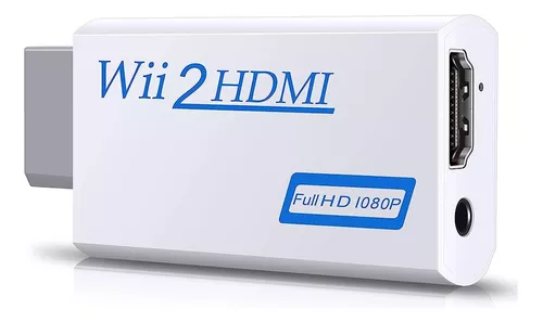 Adaptador Hdmi Para Nintendo Wii Fullhd 1080p