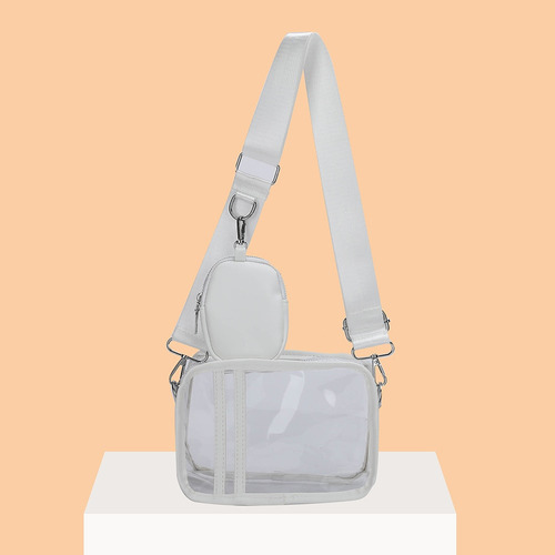 Bolsos De Pvc Transparente For Mujer Aprobados Por El Estad