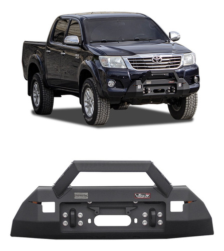 Defensa Central Viper Para Hilux Pd-173