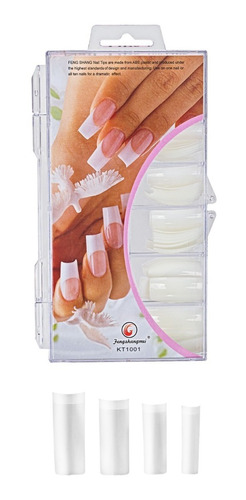 Nail Tips Blanco En Caja 100 Unidades Magickur