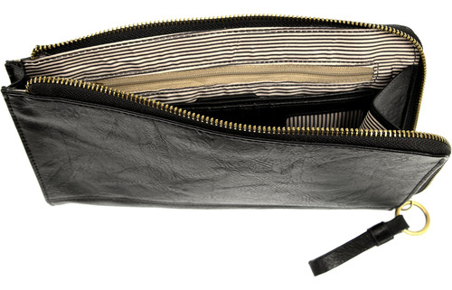 Cartera Y Pulsera Convertible Karina Negra Joy Susan
