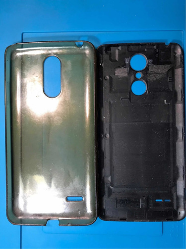 Tapa Trasera + Funda Silicona Lg K8 2017 X240 (Usado)